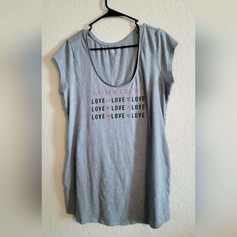 Victoria's Secret LOVE Sleepshirt, Sz L